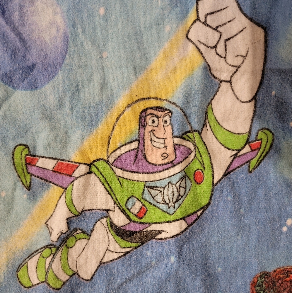 Buzz lightyear vintage bedsheets